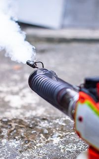 A pest controller using a fumigant